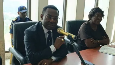 Fernand Paulin Joumas dit Salamba, maire de franceville