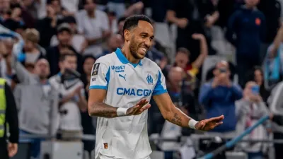 Pierre-Emerick Aubameyang, footballeur international gabonais