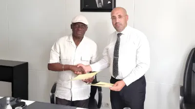 Avec cette signature, l’équipementier marocain s’engage également à ouvrir une boutique des Panthères à Owendo