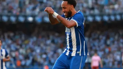 Pierre-Emerick Aubameyang, footballeur international gabonais