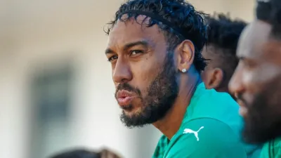 Pierre-Emerick Aubameyang, footballeur international gabonais