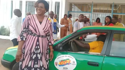 Premier adjoint au maire de Mouila, Olive Louembet
