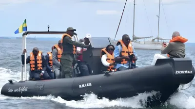 Prototype des bateaux qui vont servir pour la surveillance des côtes