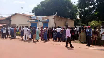 Quartier de la victime à Bitam