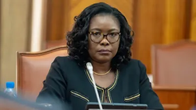 Raïssa Nana Ghogho, ministre des Affaires sociales, de la Famille et de la Protection de l’enfance.