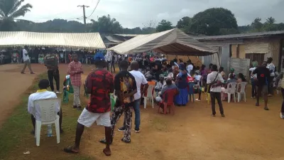 Rassemblement politique au Gabon