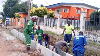 Réhabilitation de la voirie municipale à Bitam