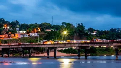 Fleuve Ogooué à Lambaréné