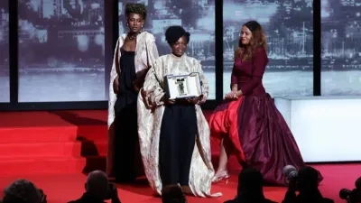La réalisatrice gabonaise Samantha Biffot au festival de Cannes