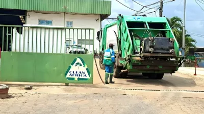 Siège de clean africa à Libreville