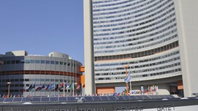 Une vue du siège de l’ONUDC à Vienne