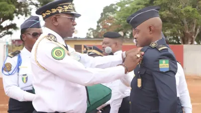 Sortie de 78 stagiaires de l'École nationale des sous-officiers de police