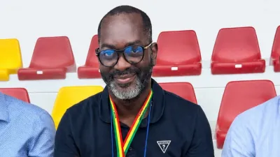 Stéphane Soami-Mabiala, président de la Fédération gabonaise de natation.