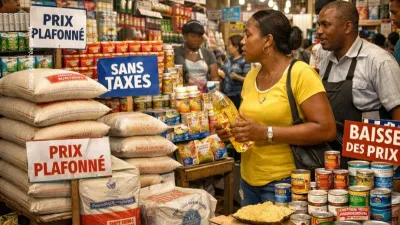 Suspension provisoire des droits et taxes sur certains produits de grande consommation