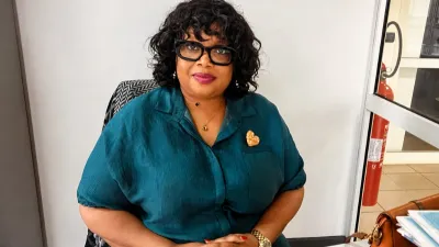 Sveltana Ntsame Ndong, journaliste à l'Union