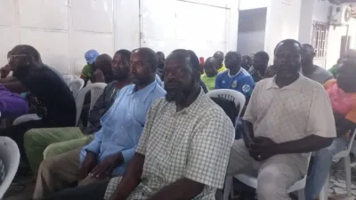 Une vue des transporteurs pendant l’assemblée générale