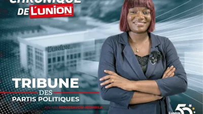 Alix-Ida MUSSAVU-KOMBILA , journaliste à L'Union