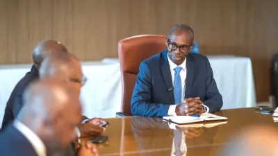 Thierry Minko, ministre de l'économie