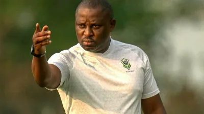 Thierry Mouyouma, le sélectionneur de l'As Mangasport