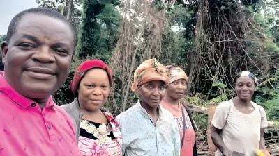 Le dernier selfie de Timoléon Ovono Edou avec ses tantes
