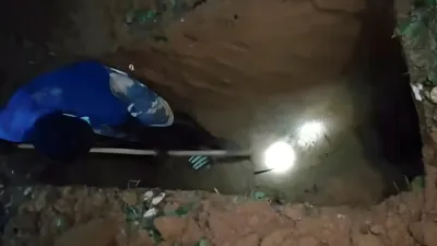 L’orpailleur a été inhumé à proximité du lieu de sa disparition