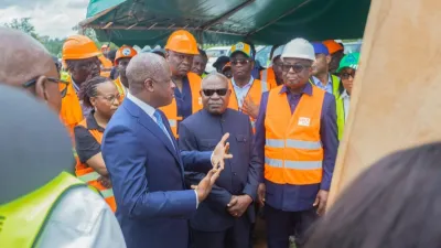 Visite de la décharge de Nkoltang