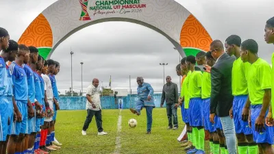 Une vue de la rencontre entre le Woleu-Ntem et la Ngounié