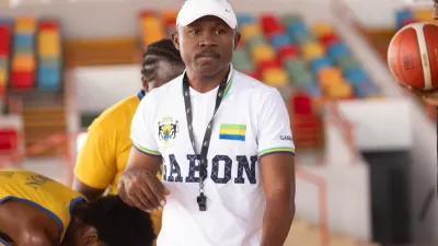 Ylaurich Bertrand Ondo Zogo, coach des panthères U18 de basketball