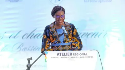Zita Oligui Nguema, première dame du Gabon