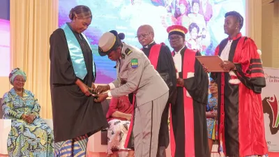 Zita Oligui Nguema, première dame du Gabon