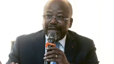 Alain-Claude Bilie-By-Nze, fondateur du parti politique Ensemble pour le Gabon (EPG) 