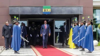 Brice Clotaire Oligui Nguema, président du Gabon