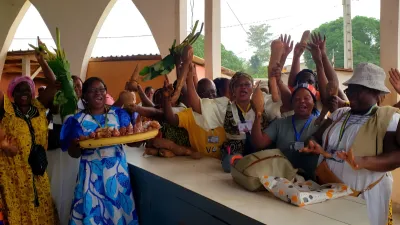  Mamans du marché de la Paillote de Lambaréné