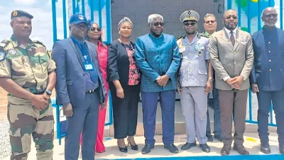 Mise en service du forage industriel à Oyem