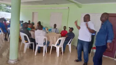 La résidence du député du premier siège d’Okondja
