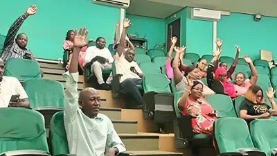 Les agents des Eaux et Forêts optant pour une grève