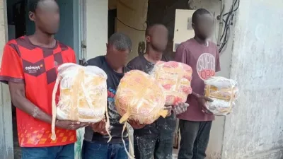 Les trafiquants de cannabis neutralisés brigade de gendarmerie de Léconi.