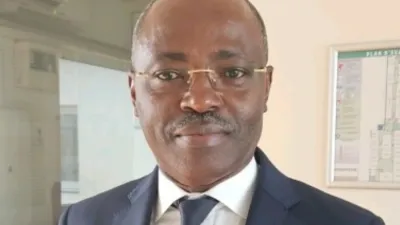 Lin Joël Ndembet administrateur-directeur général du quotidien gouvernemental L’Union. © DR 