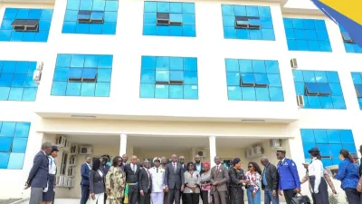 Ndendé : Oligui Nguema inaugure le "complexe administratif Pierre Mamboundou Mamboundou"